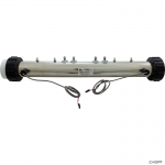 Heater Flo-Thru, HQ ES/CS8700, M7, 19.25" x 2.25", 230v, 11kW, w/Sen